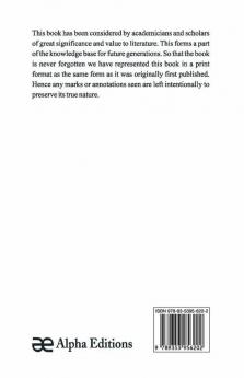The Life Of The Buddha And The Early History Of His Order Derived From Tibetan Works In The Bkah-Hgyur And Bstanhgyur Followed By Notices On The Early History Of Tibet And Khoten