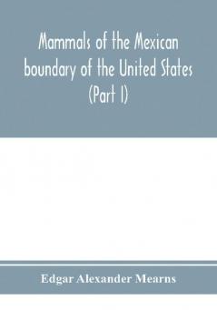 Mammals of the Mexican boundary of the United States