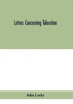 Letters concerning toleration