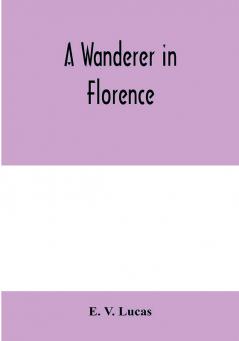 A wanderer in Florence