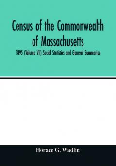 Census of the Commonwealth of Massachusetts