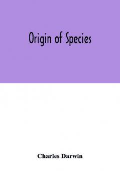 Origin of species