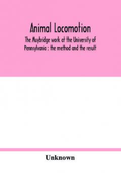 Animal locomotion