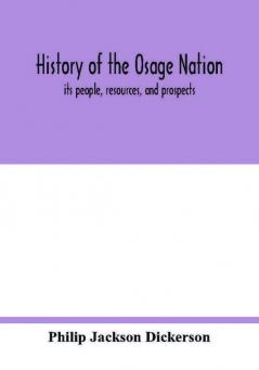 History of the Osage nation