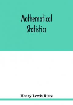 Mathematical statistics