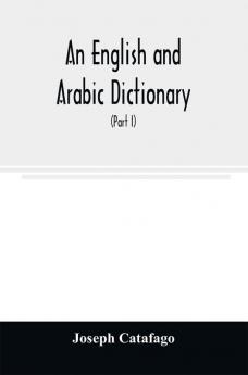 An English and Arabic dictionary