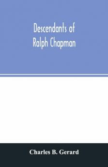 Descendants Of Ralph Chapman