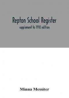 Repton School register