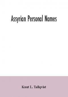 Assyrian personal names