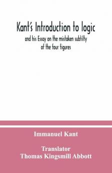 Kant'S Introduction To Logic