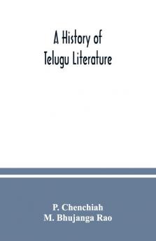 A History Of Telugu Literature
