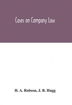 Cases on Company Law