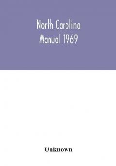 North Carolina manual 1969