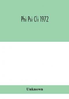 Phi Psi Cli 1972