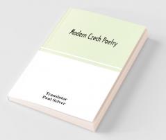 Modern Czech Poetry