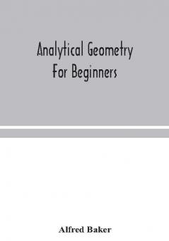 Analytical geometry for beginners