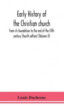 Early history of the Christian church