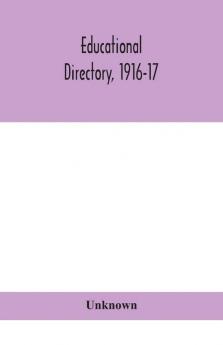 Educational directory 1916-17