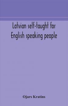 Latvian self-taught for English speaking people