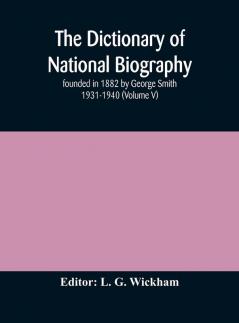 The dictionary of national biography