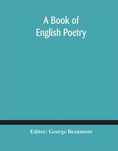 A Book of English Poetry