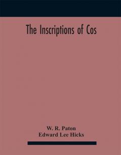 The Inscriptions Of Cos