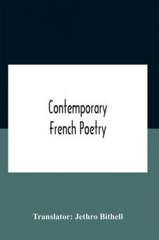 Contemporary French Poetry