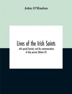 Lives Of The Irish Saints