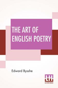 The Art Of English Poetry