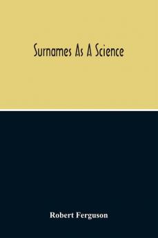 Surnames As A Science