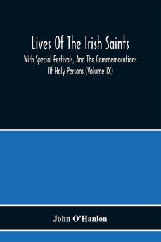 Lives Of The Irish Saints