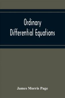 Ordinary Differential Equations