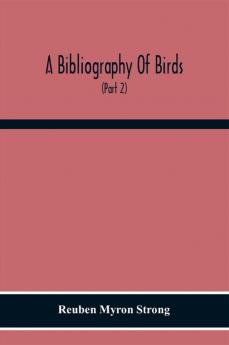 A Bibliography Of Birds