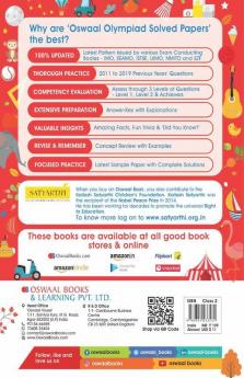 Oswaal One For All Olympiad Previous Years' Solved Papers Class-2 Mathematics Book (For 2022-23 Exam)