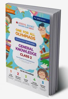One for All Olympiad Previous Years' Solved Papers Class-2 General Knowledge Book (For 2022 Exam)