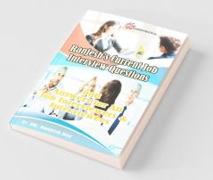 Ranjesh'S Current Job Interview Questions And Answers For All Job Interviewers & Interviewees