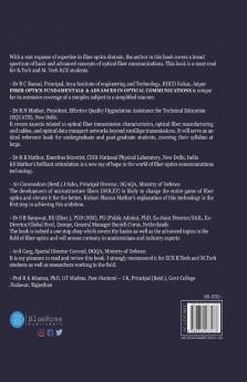 Fiber Optics Fundamentals And Advances In Optical Communications