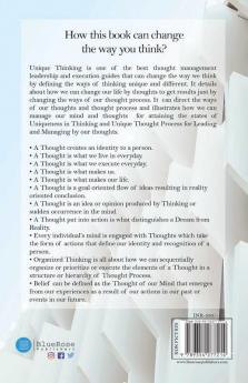Unique Thinking - Leading And Managing By Thoughts