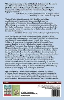 Indian Muslim Minorities and the 1857 Rebellion: Religion Rebels and Jihad