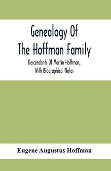 Genealogy Of The Hoffman Family