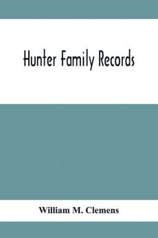 Hunter Family Records