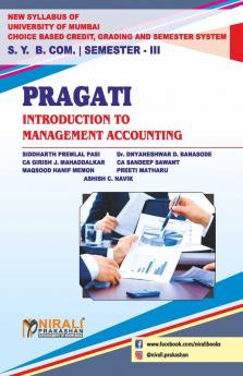 INTRODUCTION TO MANAGEMENT ACCOUNTING - SYBCom Semester 3