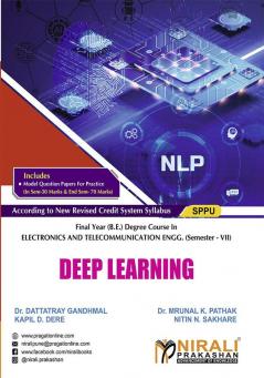DEEP LEARNING (Final Year (B.E.) Electronics and Telecommunication Engg. Semester 7)