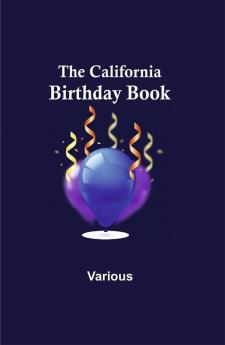 The California Birthday Book