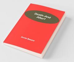 Death--And After?