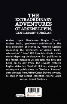 The Extraordinary Adventures of Arsene Lupin Gentleman Burglar