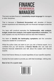 FINANCE FOR NONFINANCIAL MANAGERS