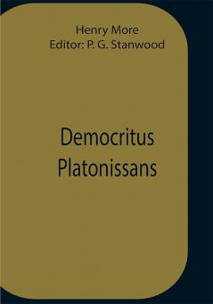 Democritus Platonissans