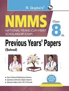 NMMS : Previous Years' Papers (Solved)—Class 8th