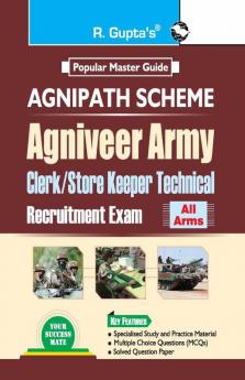 Agnipath : AGNIVEER ARMY (Clerk/Store Keeper Technical) Indian Army Exam Guide